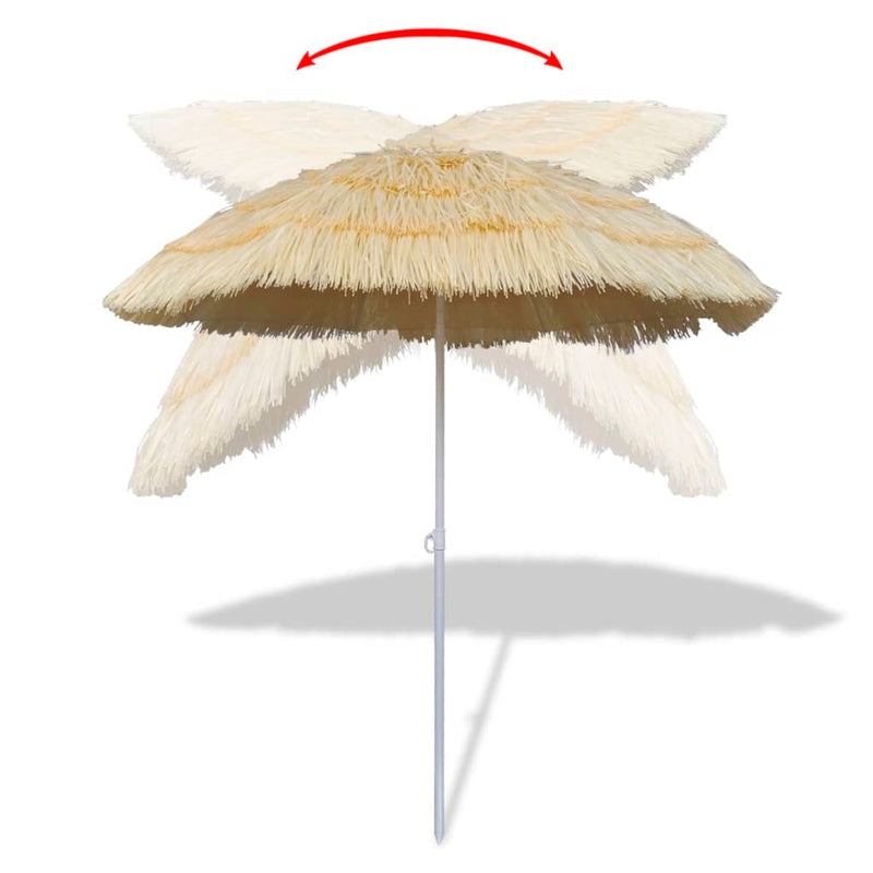 Load image into Gallery viewer, Vidaxl strandparasol kantelbaar hawaii-stijl
