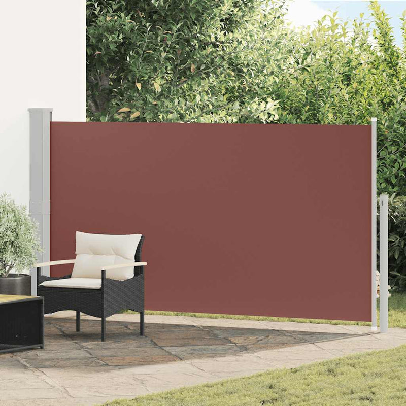 Load image into Gallery viewer, Vidaxl tuinscherm uittrekbaar 160x300 cm bruin