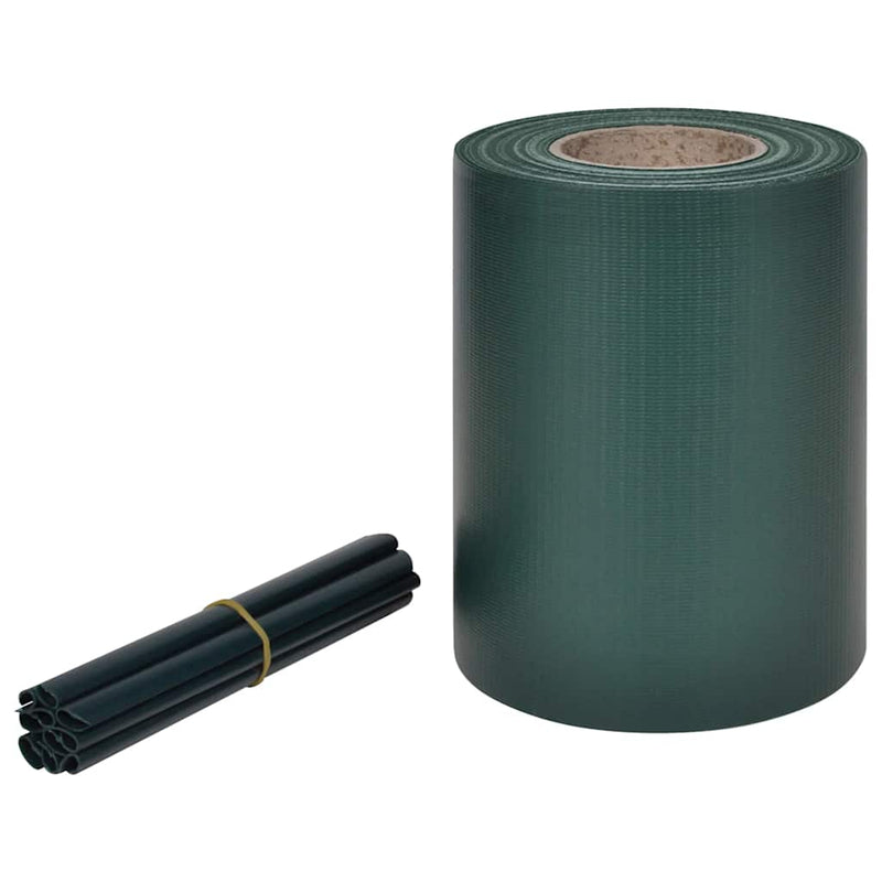 Load image into Gallery viewer, Vidaxl tuinscherm 70x0,19 m pvc groen