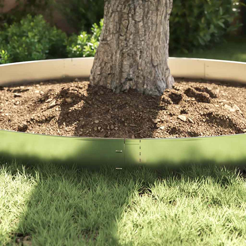 Load image into Gallery viewer, Vidaxl 5 st grasboord flexibel 100x14 cm gegalvaniseerd staal