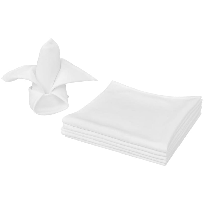 Load image into Gallery viewer, Vidaxl servetten wit 100 stuks 50 x 50 cm