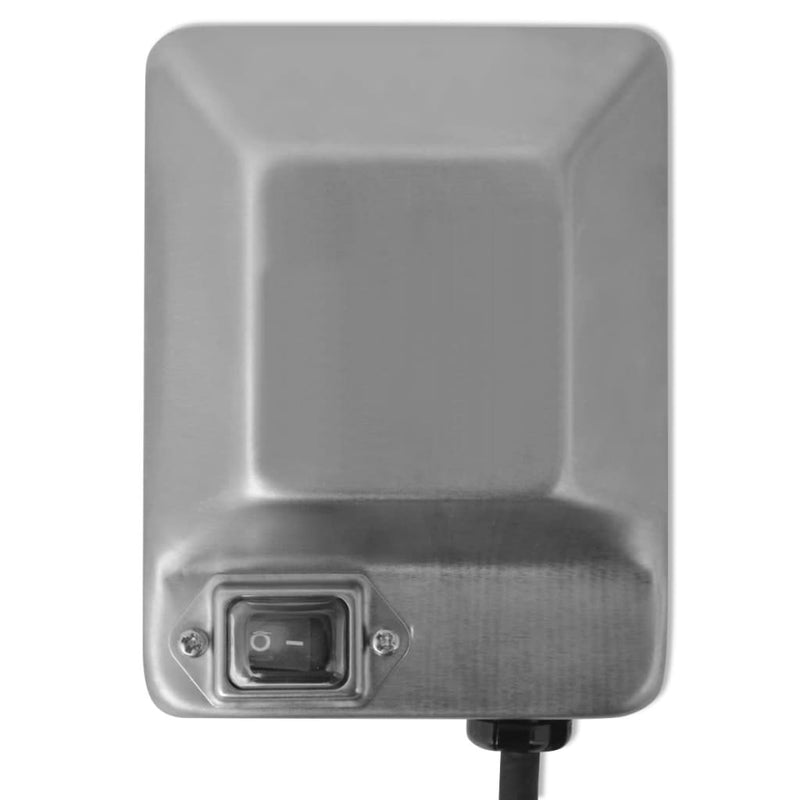 Load image into Gallery viewer, Vidaxl bbq draaispit motor roestvrij staal 4 w