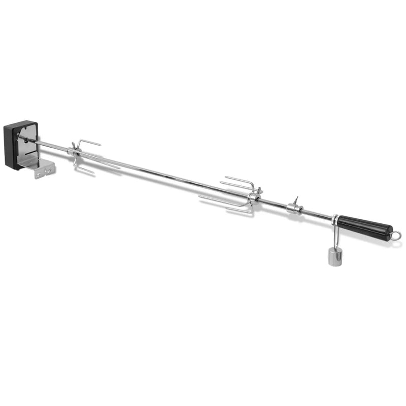 Load image into Gallery viewer, Vidaxl bbq draaispit met motor staal 1000 mm
