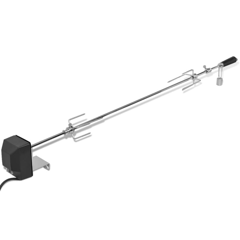 Load image into Gallery viewer, Vidaxl bbq draaispit met motor staal 1200 mm