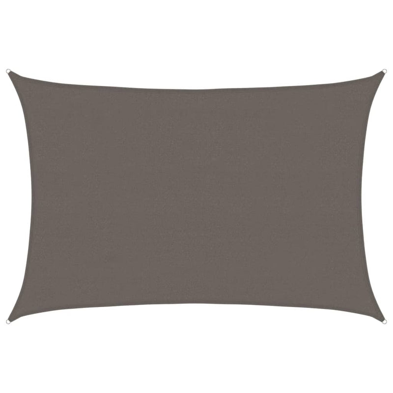 Load image into Gallery viewer, VidaXL Zonnescherm HDPE rechthoekig 4x6 m antraciet