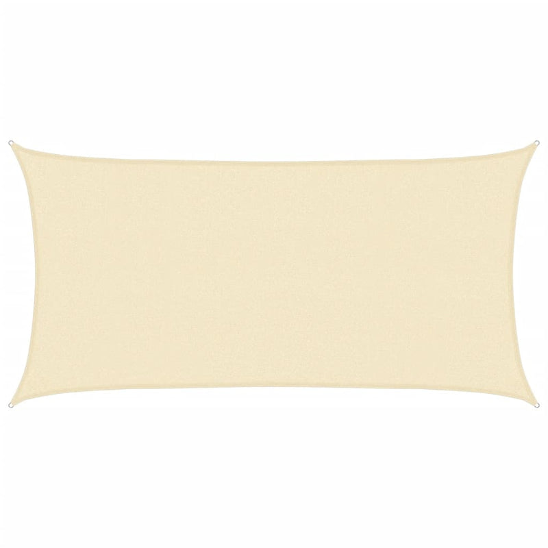 Load image into Gallery viewer, Vidaxl zonnescherm hdpe rechthoekig 2x4 m créme