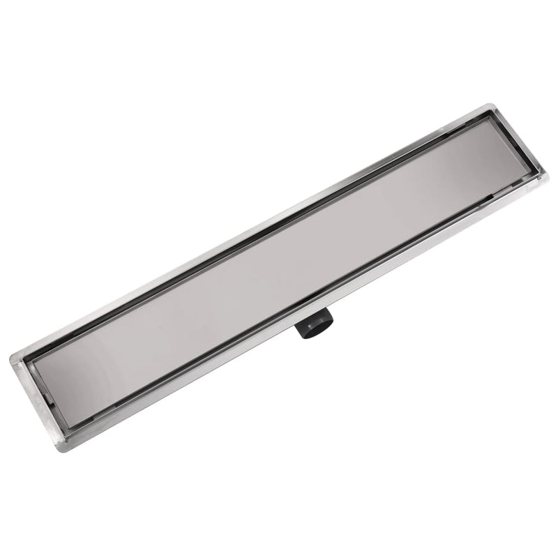 Afbeelding laden in galerijviewer, VidaXL Doucheputje rechthoekig 730 x 140 mm roestvrij staal