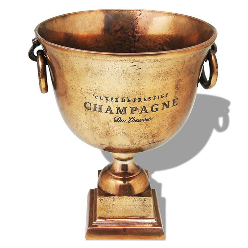 Load image into Gallery viewer, Vidaxl prijzenbeker champagnekoeler koperbruin