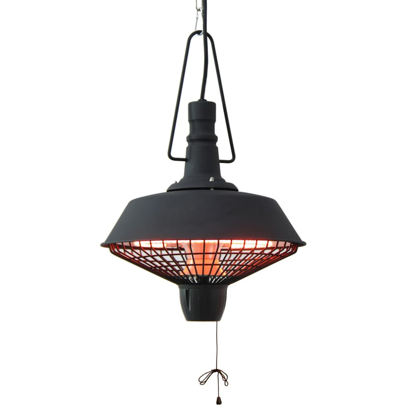 Load image into Gallery viewer, Sunred hangende verwarmer indus 2100 w halogeen zwart rsh16