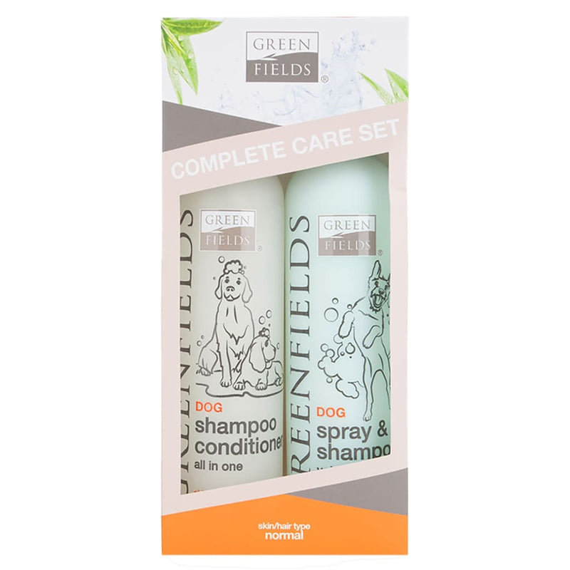 Load image into Gallery viewer, Greenfields greenfields hondenverzorgingsset shampoo en spray 2 x 250 ml