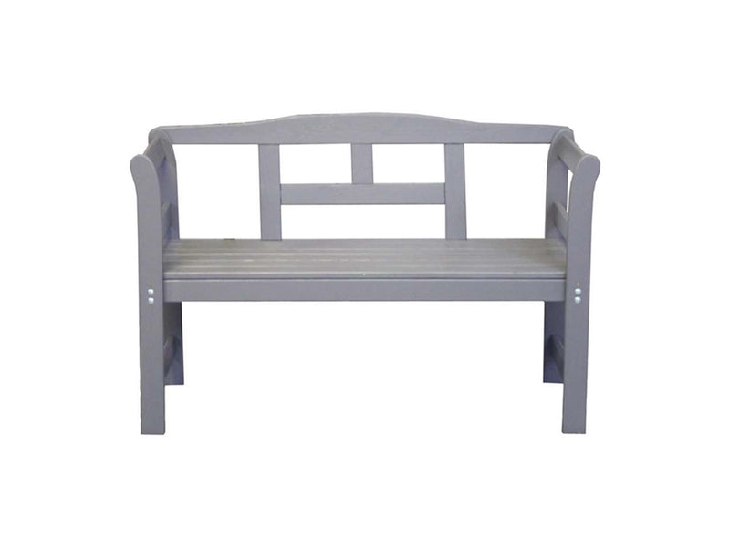 Afbeelding laden in galerijviewer, Sens tuinbank friesenbank fsc grenen hout 113x40x75cm grijs