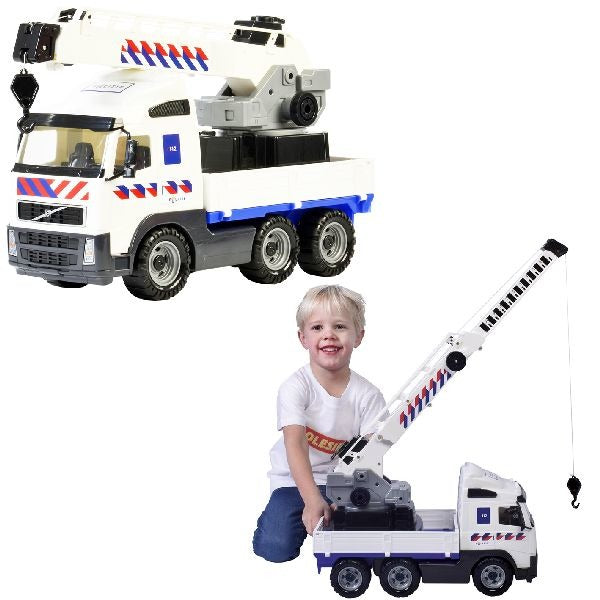 Load image into Gallery viewer, Polesie volvo politie hijskraan 49 cm