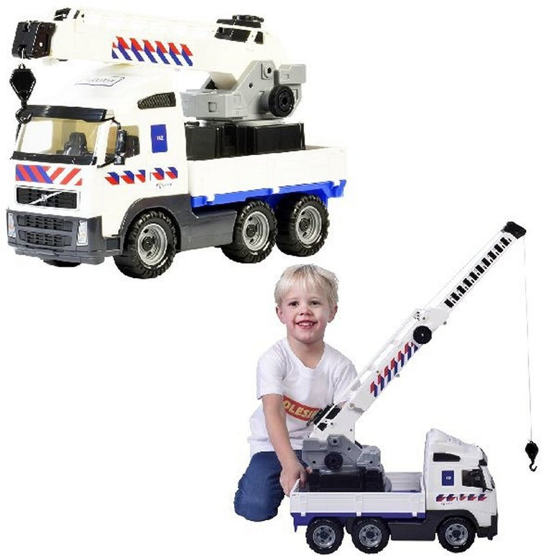 Load image into Gallery viewer, Polesie volvo politie hijskraan 49 cm