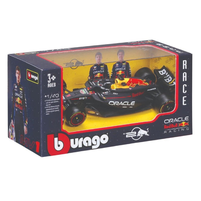 Load image into Gallery viewer, Bburago red bull max verstappen 1:43