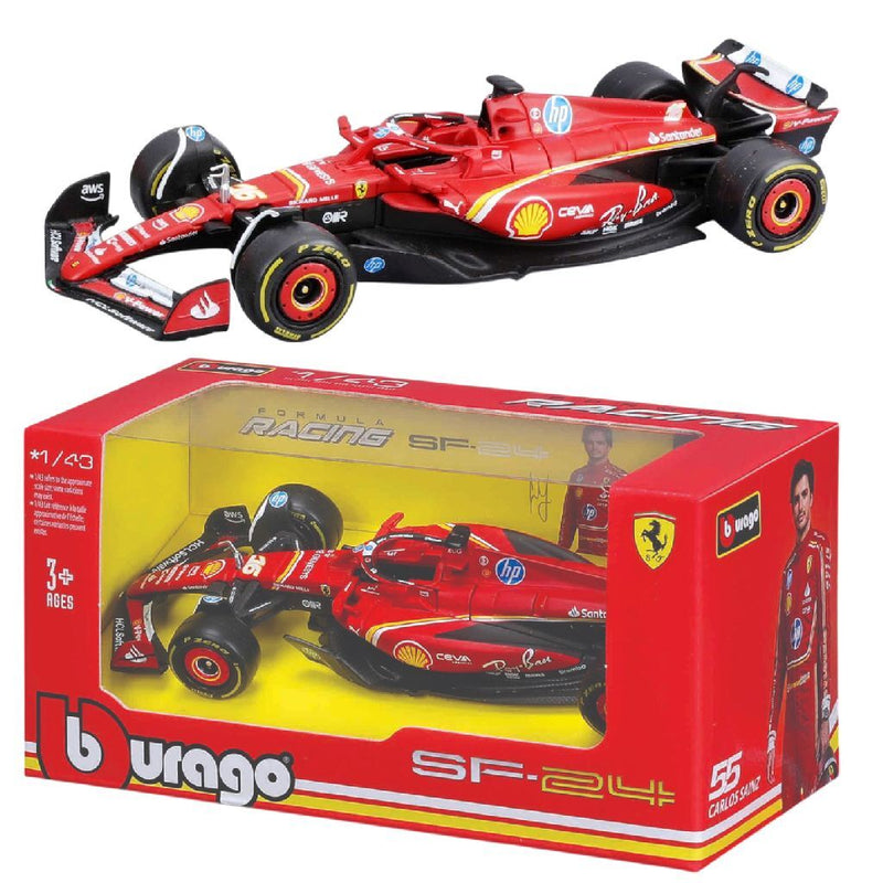 Load image into Gallery viewer, Bburago ferrari sf-24 leclerc 1:43
