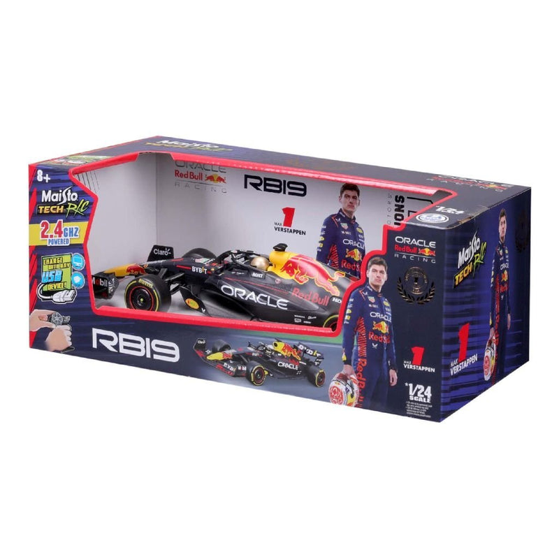 Load image into Gallery viewer, Overige merken maisto tech rc red bull max verstappen rb19 1:24