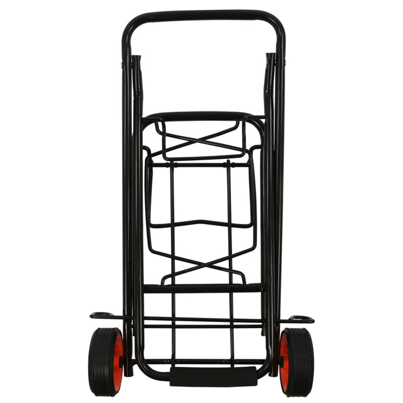Load image into Gallery viewer, Proplus inklapbare bagagetrolley 30 kg staal zwart