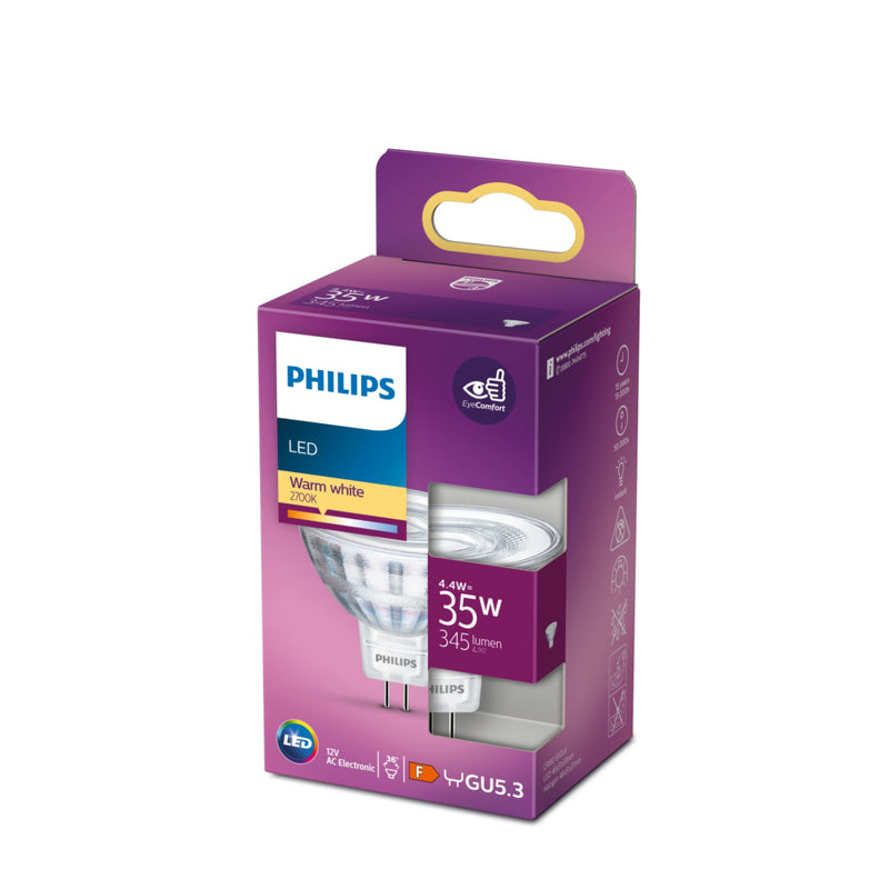 Afbeelding laden in galerijviewer, Philips led ww 36d nd 35w mr16