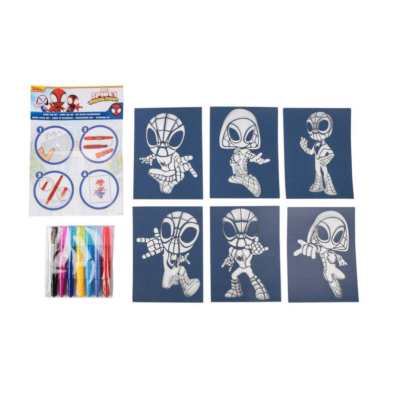 Load image into Gallery viewer, Canenco spidey blaaspennen set