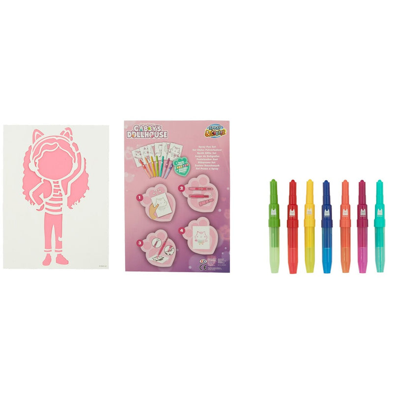 Load image into Gallery viewer, Canenco Gabby's Poppenhuis Blaaspennen Set