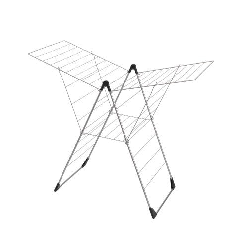 Load image into Gallery viewer, Tomado-metaltex vento 25 droogrek 133x109x58 cm zilver 25m drooglengte