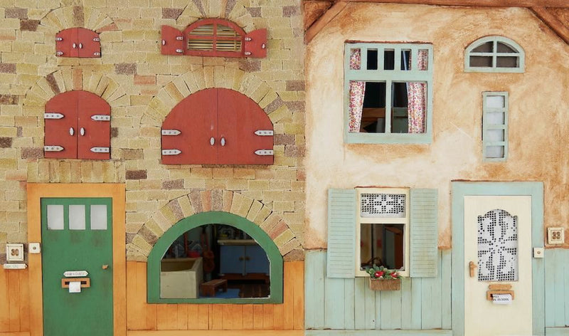 Load image into Gallery viewer, Het muizenhuis: deuren en ramen knutsel