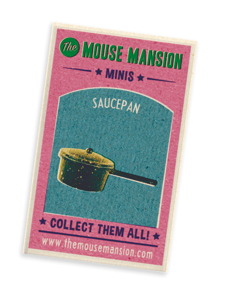 Load image into Gallery viewer, Het muizenhuis mini's: steelpan.
