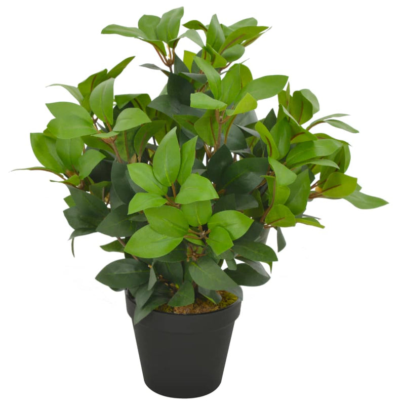 Load image into Gallery viewer, Vidaxl kunstplant met pot laurierboom 40 cm groen