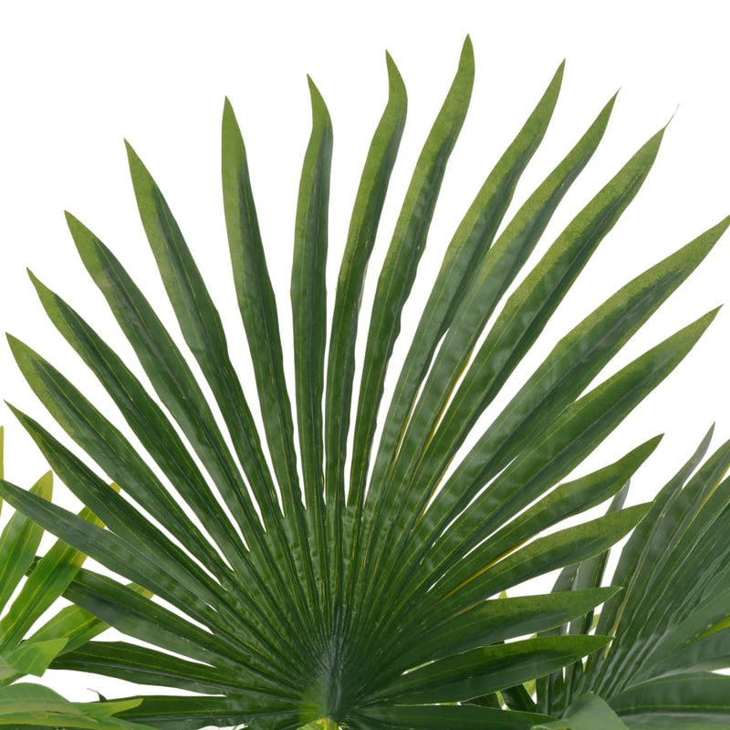 Load image into Gallery viewer, Vidaxl kunstplant met pot palm 70 cm groen