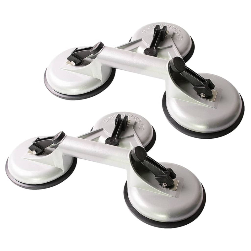 Load image into Gallery viewer, ProPlus Vacuümheffers met 3 zuignappen 2 st aluminium