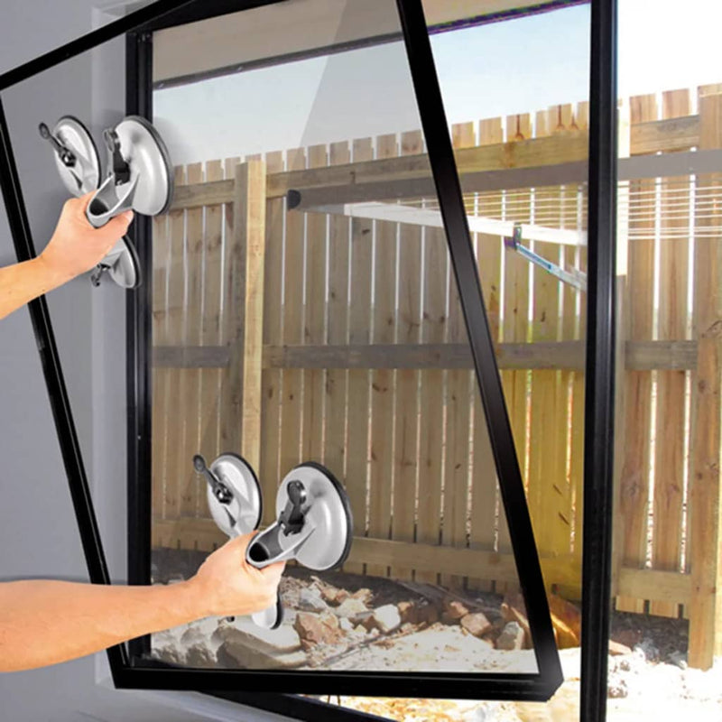 Load image into Gallery viewer, ProPlus Vacuümheffers met 3 zuignappen 2 st aluminium