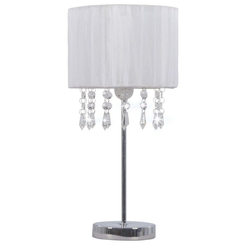 Load image into Gallery viewer, VidaXL Bureaulamp rond E27 wit