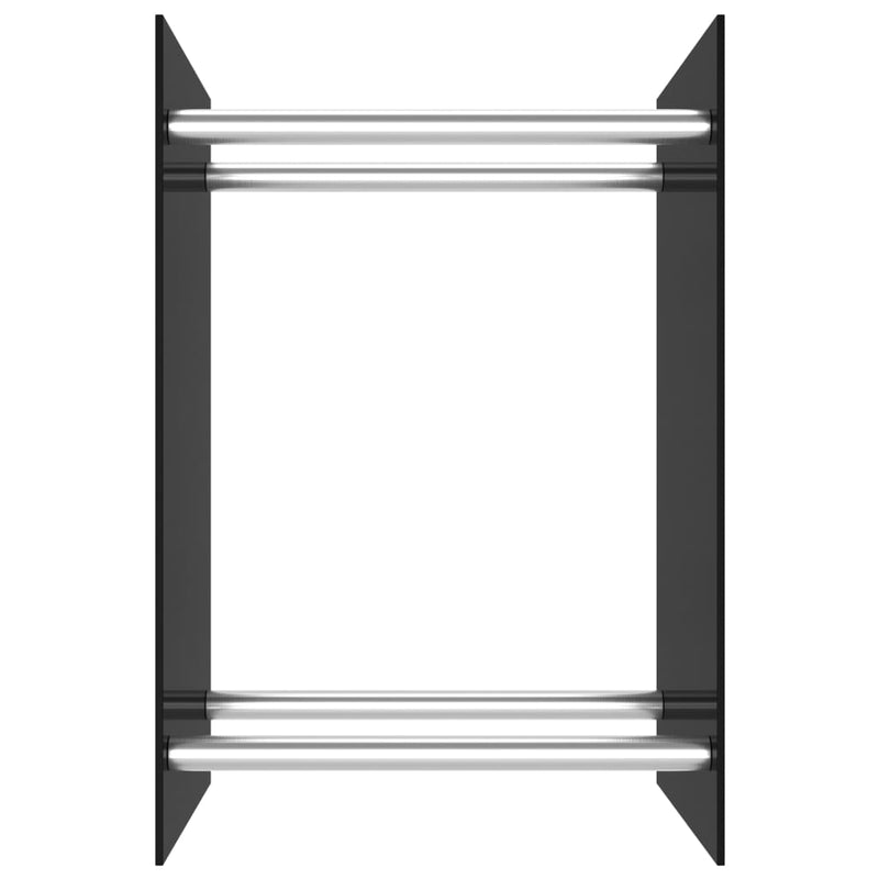 Load image into Gallery viewer, Vidaxl haardhoutrek 40x35x60 cm glas zwart