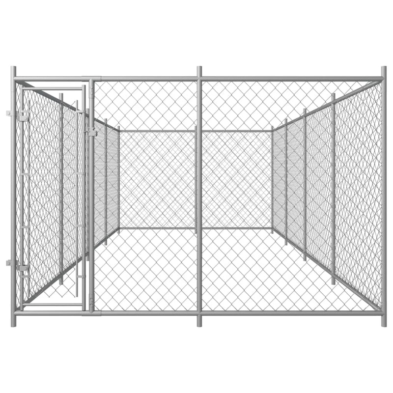 Load image into Gallery viewer, VidaXL Hondenkennel voor buiten 7,6x3,8x1,9 m