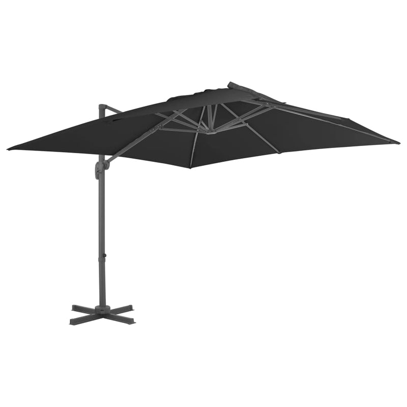 Load image into Gallery viewer, Vidaxl parasol met draagbare voet antracietkleurig