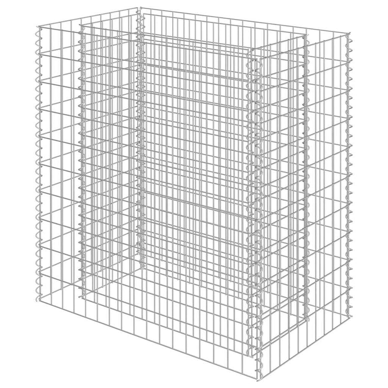 Load image into Gallery viewer, Vidaxl gabion plantenbak verhoogd 90x50x100 cm gegalvaniseerd staal