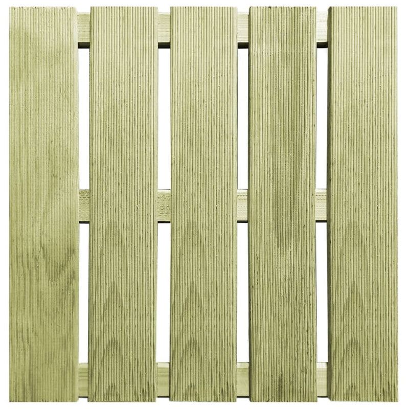 Load image into Gallery viewer, VidaXL 12 st Terrastegels 50x50 cm hout groen