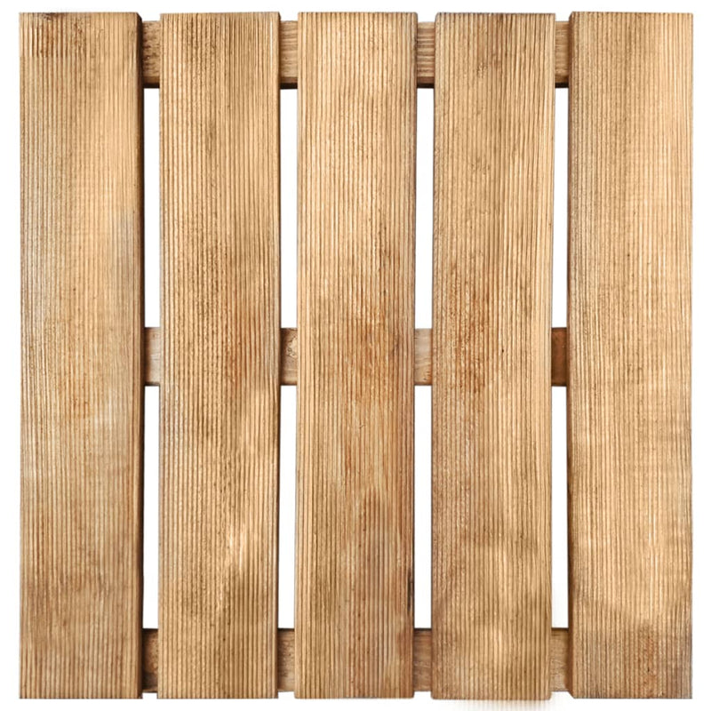 Load image into Gallery viewer, VidaXL 30 st Terrastegels 50x50 cm hout bruin