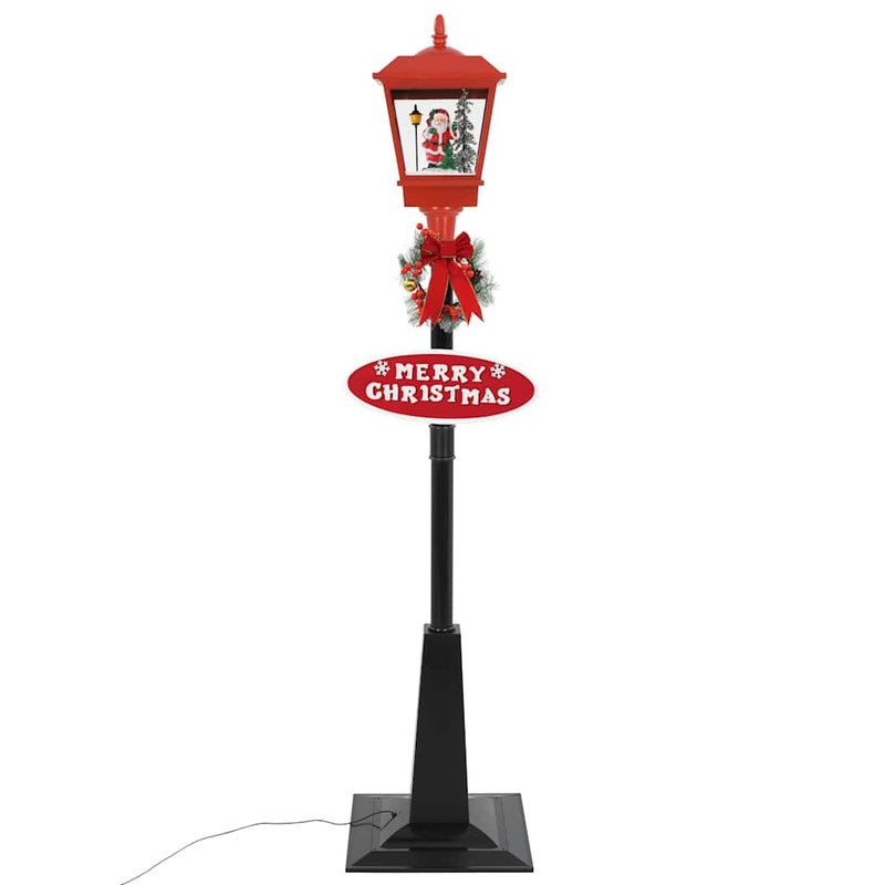 Load image into Gallery viewer, Vidaxl straatlantaarn met kerstman led 180 cm