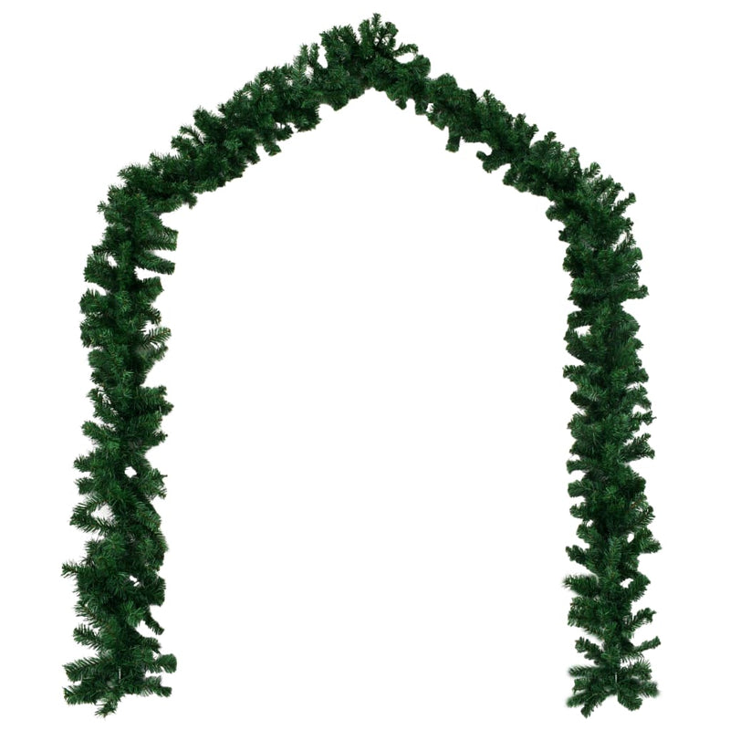 Load image into Gallery viewer, Vidaxl kerstslingers 4 st 270 cm pvc groen
