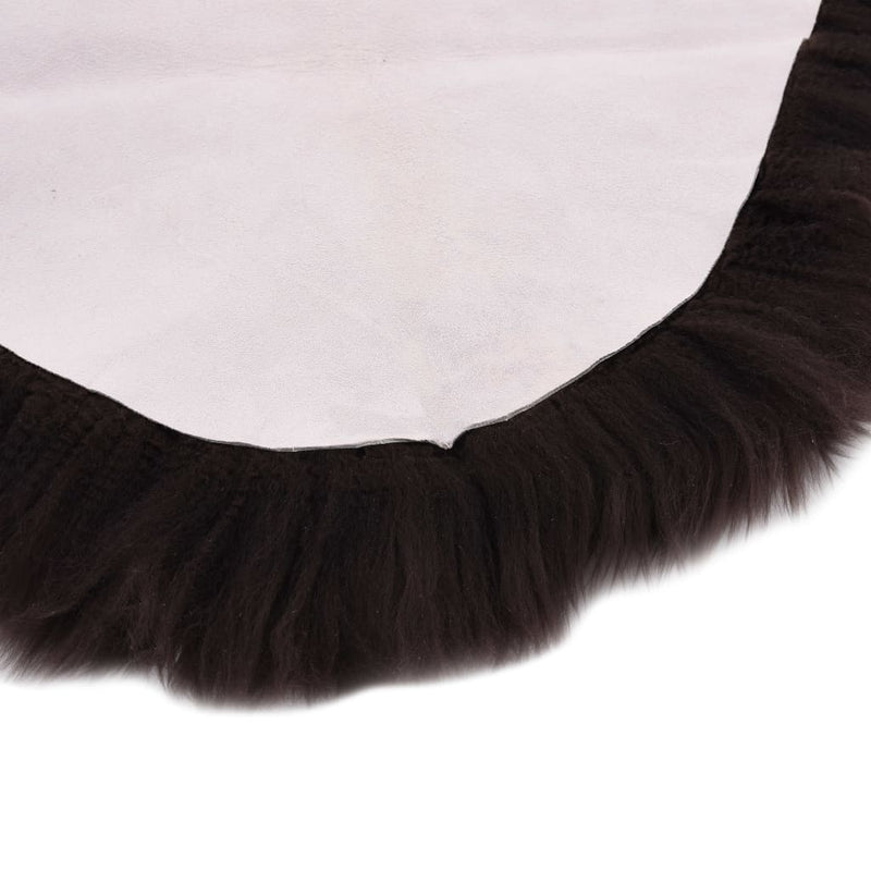 Load image into Gallery viewer, Vidaxl vloerkleed 60x180 cm schapenvacht bruin