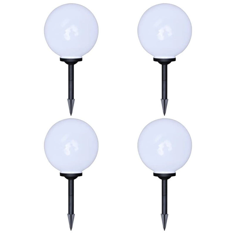 Load image into Gallery viewer, Vidaxl tuinpadlampen 4 st met grondpin led 30 cm