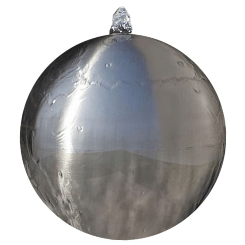 Load image into Gallery viewer, VidaXL 3-delige Fonteinbollenset met LED's roestvrij staal