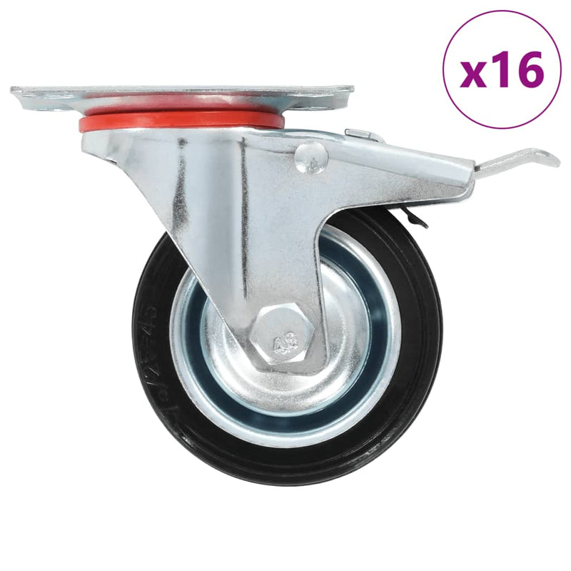Load image into Gallery viewer, Vidaxl 8 st zwenkwielen 75 mm