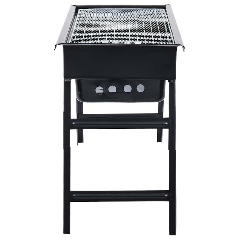 Load image into Gallery viewer, Vidaxl campingbarbecue draagbaar 60x22,5x33 cm roestvrij