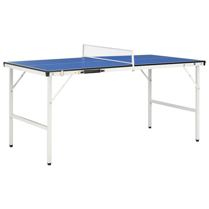 Load image into Gallery viewer, Vidaxl tafeltennistafel 152x76x66 cm met net 152x76x66 cm blauw