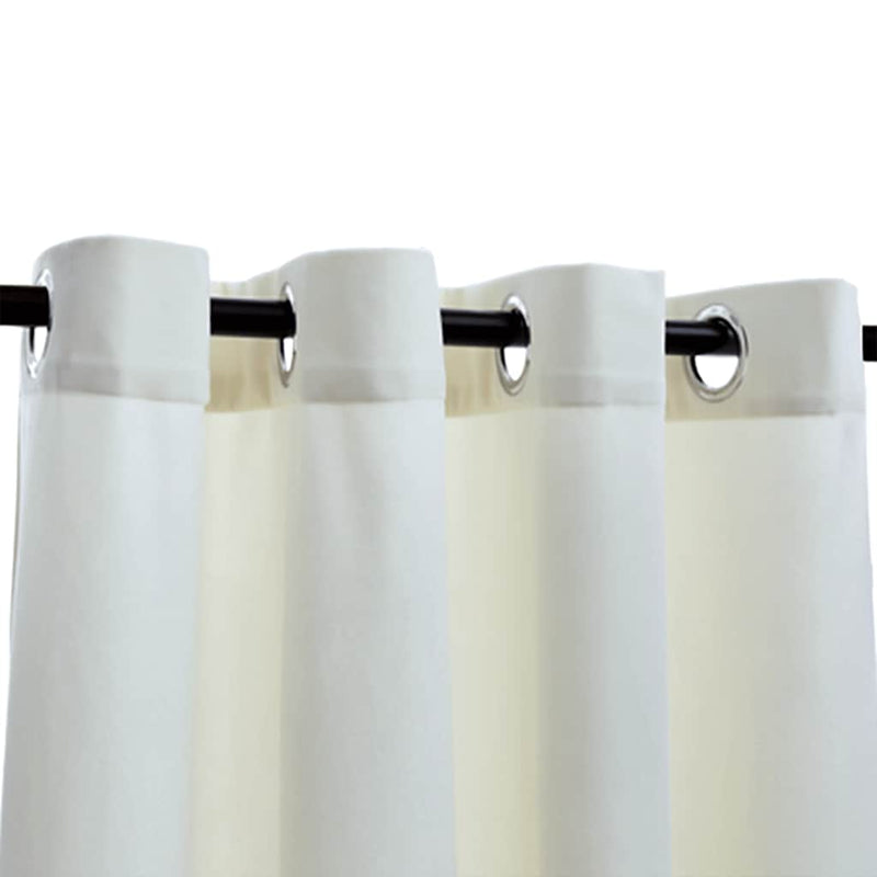 Load image into Gallery viewer, Vidaxl gordijn verduisterend met ringen 2 st 140x245 cm fluweel crème