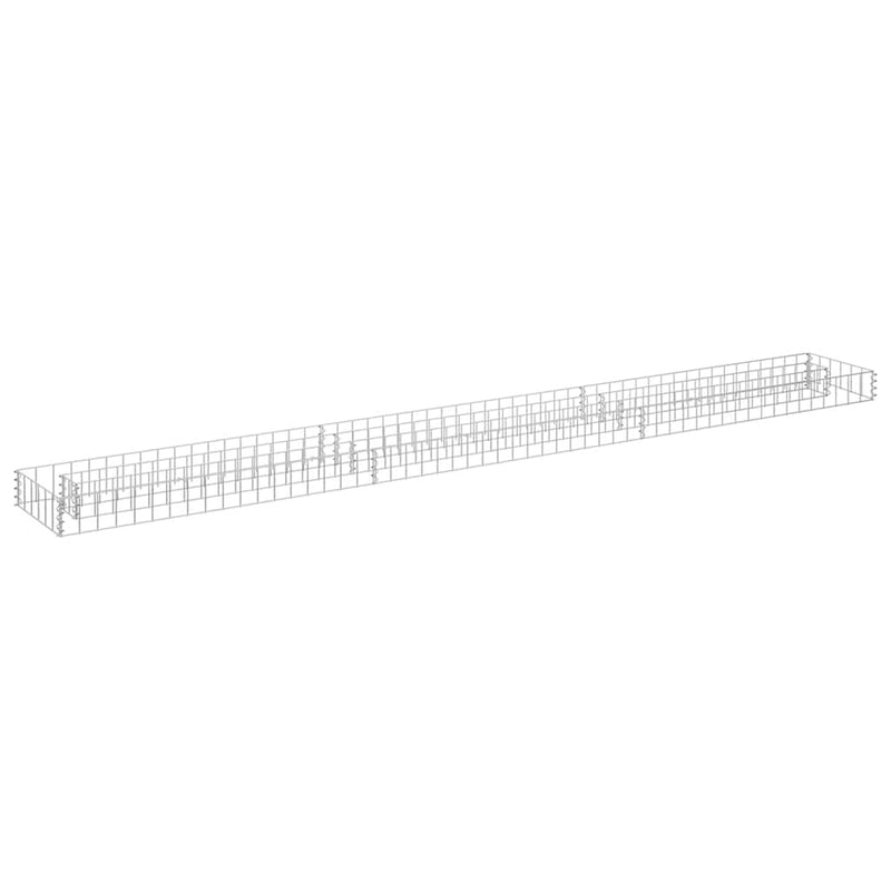 Load image into Gallery viewer, Vidaxl gabion plantenbak verhoogd 270x30x10 cm gegalvaniseerd staal