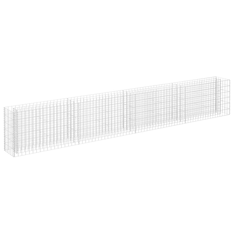 Load image into Gallery viewer, Vidaxl gabion plantenbak verhoogd 360x30x60 cm gegalvaniseerd staal