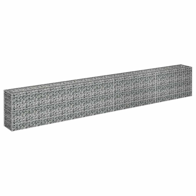 Load image into Gallery viewer, Vidaxl gabion plantenbak verhoogd 360x30x60 cm gegalvaniseerd staal